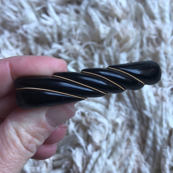 Three vintage hair clips barrettes - Picture 5 of 8